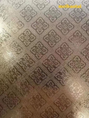 은 거울 에치 스테인리스 스틸 시트 1mm 두께 DIN 표준