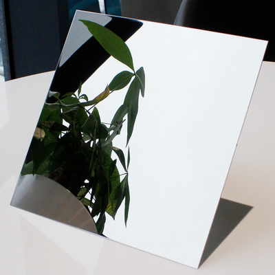 Mirror Finish Decorative Stainless Steel Sheet 1219*2438mm