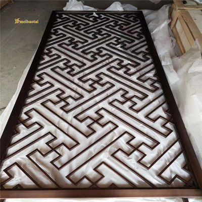 좋은 가격 블랙 미러 헤어 라인 스테인리스 스틸 룸 디바이더 커스터마이징 크기 온라인으로