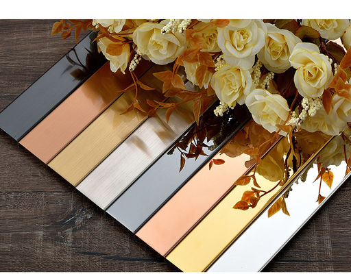 좋은 가격 공간을 하기 위한 스테인레스 강 U자 형상 타일 정비 장식적 인레이 프로필 온라인으로