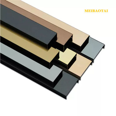 좋은 가격 매우 가는 반사경 304 스테인레스 강 타일은 10FT 반대 지문을 손질합니다 온라인으로