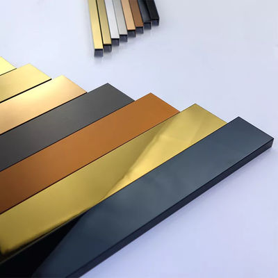 좋은 가격 화려한 끝난 것을 가진 주문 제작된 304 사이즈 스테인레스 강 Ｕ 프로필 온라인으로