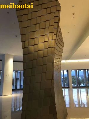 좋은 가격 청동색 4개 피트 색깔에 의하여 돋을새김되는 스테인리스 장 훈장 제품 온라인으로