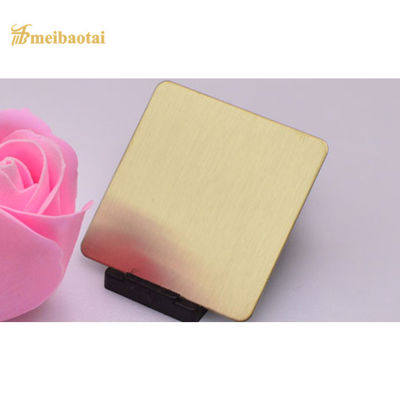 좋은 가격 4 피트 장식적 스테인레스 강판 브러시 PVD 201 평평한 전기 강판 온라인으로