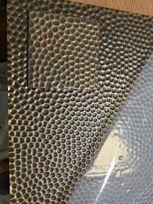 좋은 가격 201 304 벽 장식 스탬프 된 꿀집 스테인리스 스틸 시트 온라인으로