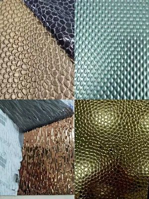 좋은 가격 스탬프 된 색상 금속 판 스테인리스 스틸 판 온라인으로