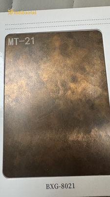 좋은 가격 304 고대 청동 장식 스테인레스 스틸 잎 벽 장식 온라인으로