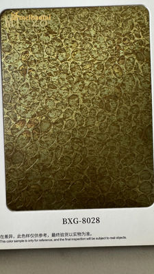 좋은 가격 레트로 벽 모방 고대 구리 장식 스테인레스 스틸 시트 온라인으로