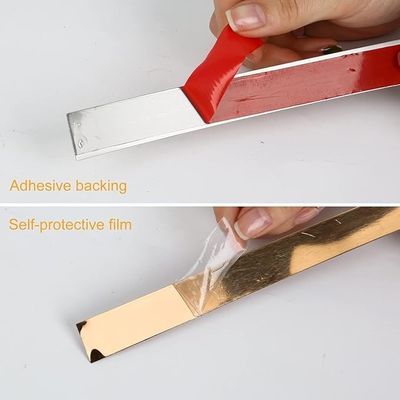 좋은 가격 금속 스테인리스 스틸 접착 롤 평면 테이프 온라인으로