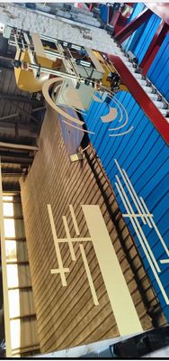 좋은 가격 SS304 골드 미러 PVD 컬러 스테인리스 스틸 시트 장식판 온라인으로