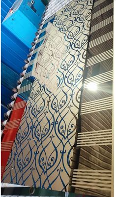 좋은 가격 맞춤형 디자인 엘리베이터 도어 패턴 스테인리스 스틸 에칭 시트 온라인으로