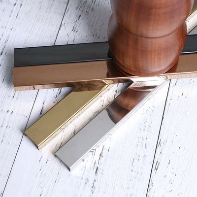 U 프로필 스테인리스 스틸 304 코너 타일 트림 10FT 타일 트림