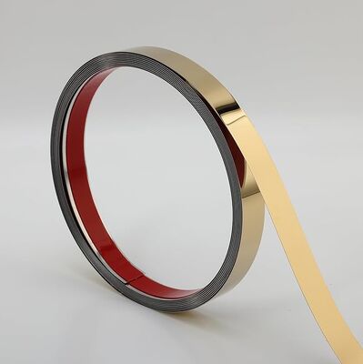 좋은 가격 스테인레스 스틸 금 거울 / Hailrine 스트립 장식 벽 온라인으로