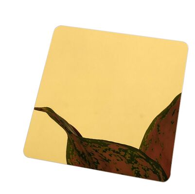 좋은 가격 핫 판매 금 거울 색깔 스테인리스 스틸 시트 장식 벽 온라인으로