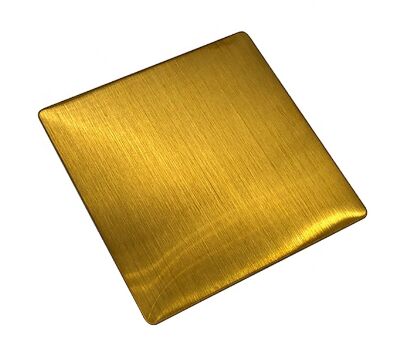 금색 헤어 라인 Pvd 컬러 코팅 헤어 라인 스테인레스 스틸 컬러 시트