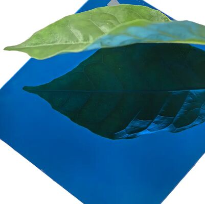 좋은 가격 Ss201 블루 미러 Pvd 컬러 시트 장식 스테인리스 스틸 판 온라인으로