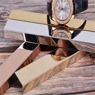 맞춤형 크기 304 스테인리스 스틸 모서리 트림 U자형 타일 트림