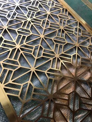 이용 가능한 고대 놋쇠 스테인레스 강 방 분리기 벽 분할기 ODM