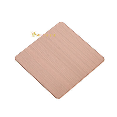 좋은 가격 PVD 코팅 430 등급 헤어라인 스테인리스 스틸 시트 패널 1219x2438mm (8c PVC 필름 포함) 온라인으로