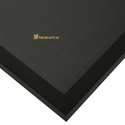 0.55mm 두께 PVD 컬러 코팅 헤어 라인 스테인리스 스틸 시트 1219x2438mm 벽 패널