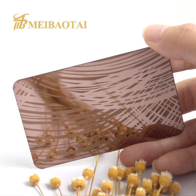 좋은 가격 201 304개의 끝난 에칭된 스테인레스 강판 4x8 피트 슬릿 에지 온라인으로