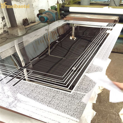 좋은 가격 반사경은 스테인레스 강 엘리베이터 출입문 장치 시트 주문 제작된 패턴을 식각했습니다 온라인으로