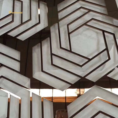 좋은 가격 304 Pvd 컬러 미러 마무리 스테인리스 스틸 룸 디바이더 밀 엣지 장식용 온라인으로