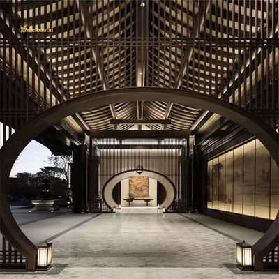 좋은 가격 정원 스크린 스테인레스 스틸 방 분단 장식 파티톤 온라인으로