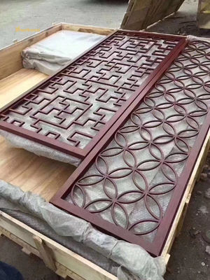 좋은 가격 201 304 스테인레스 스틸 룸 디바이더 고대 청동 거울 마무리 온라인으로