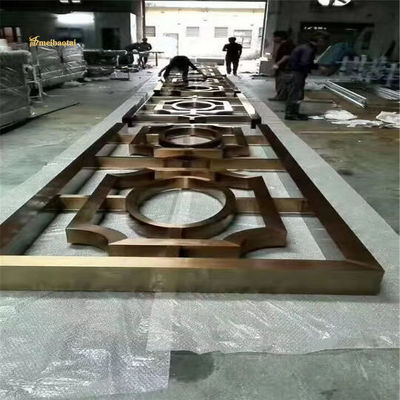 좋은 가격 201 304 스테인레스 스틸 룸 디바이더 호텔 장식 사용자 정의 크기 온라인으로