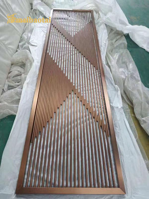 좋은 가격 커스터마이징 크기 스테인레스 스틸 호텔 장식 룸 디바이더 201 304 온라인으로