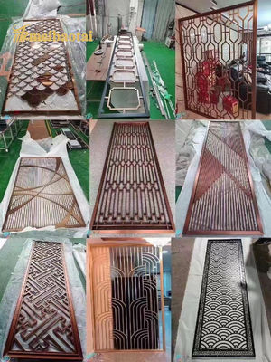 좋은 가격 사용자 정의 스테인리스 스틸 룸 디바이더 당신의 프로젝트의 크기와 디자인 요구 사항에 맞게 온라인으로