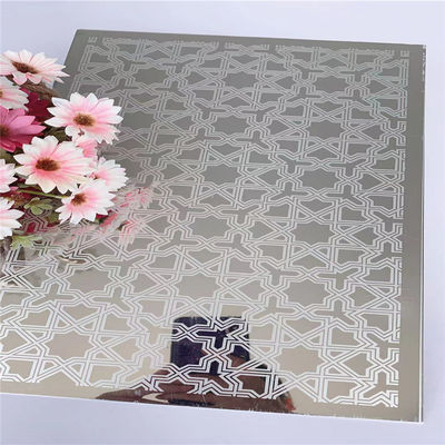 좋은 가격 닦은 에칭된 스테인레스 강판 304 등급 DIN 규격 1.2m 폭 온라인으로