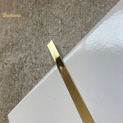 좋은 가격 304 스테인레스 스틸 타일 트림과 거울 표면과 벽과 바닥에 3048mm 길이 온라인으로