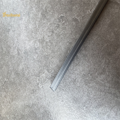 AISI Stainless Steel Tile Trim Hairline Finished Thickness 0.6MM