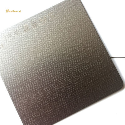 좋은 가격 회색 코팅 0.65mm 두께 GB 표준 에치 스테인리스 스틸 시트 천장 및 벽 장식 온라인으로