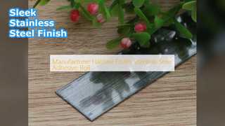 헤어라인 스테인레스 스틸 접착 롤